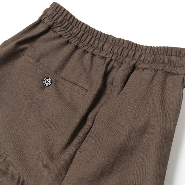 PEGTOP EASY TROUSERS SUPER100s WOOL VIYELLA