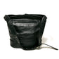 shrink leather shoulder bag