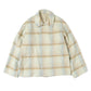 SURI ALPACA SHAGGY CHECK BLOUSON