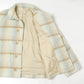 SURI ALPACA SHAGGY CHECK BLOUSON