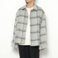 SURI ALPACA SHAGGY CHECK BLOUSON