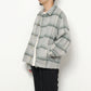 SURI ALPACA SHAGGY CHECK BLOUSON