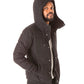 Urban Hooded Rib Down Jacket