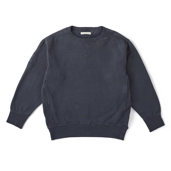 PATINA COTTON SWEAT CREW-NECK (SCAR FACE)