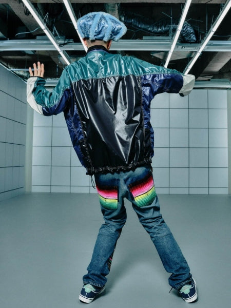 綿デニム×多素材MIX Levi's PENDLETONトリプルネーム P203 (WJ