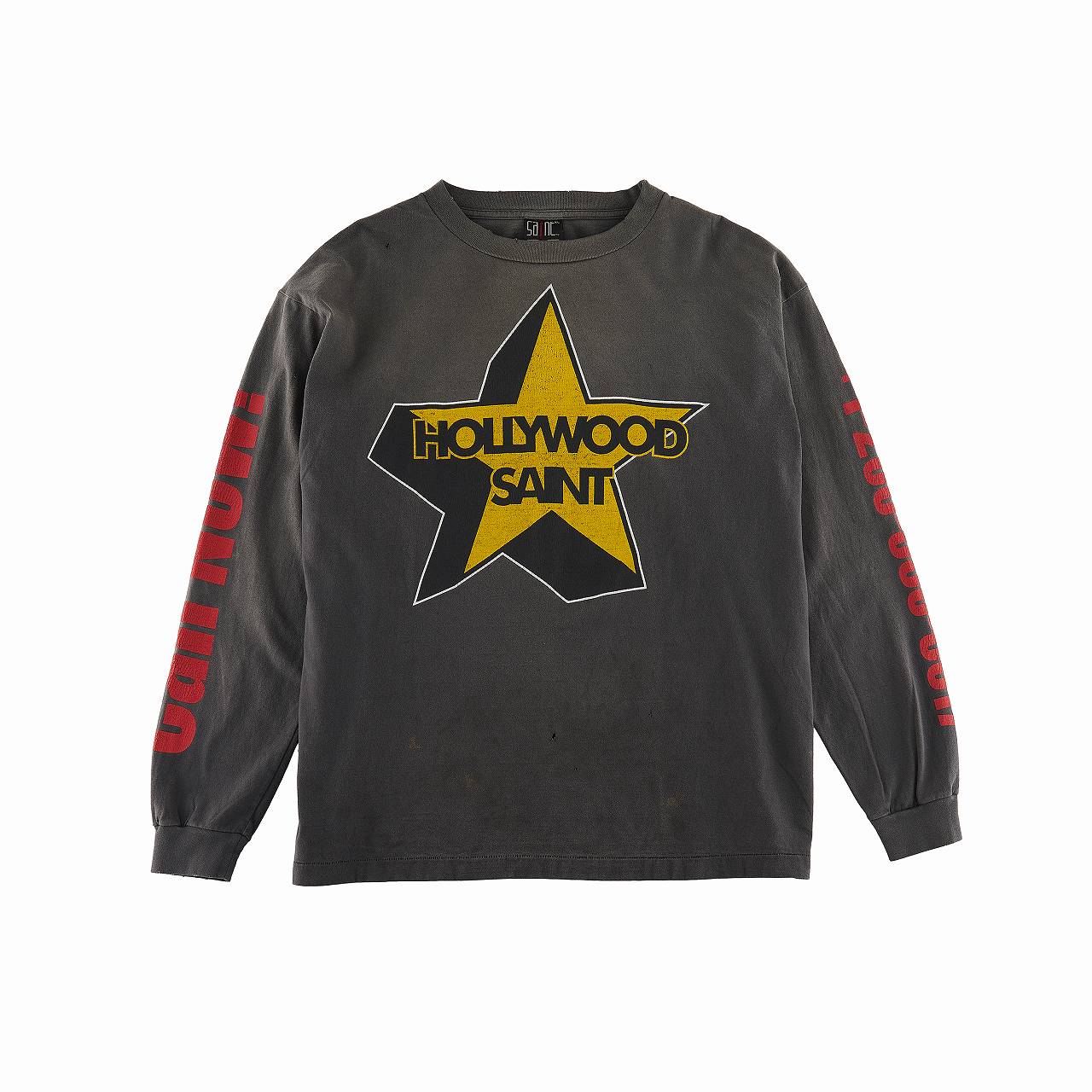 LS TEE/ST HOLLYWOOD/BLACK