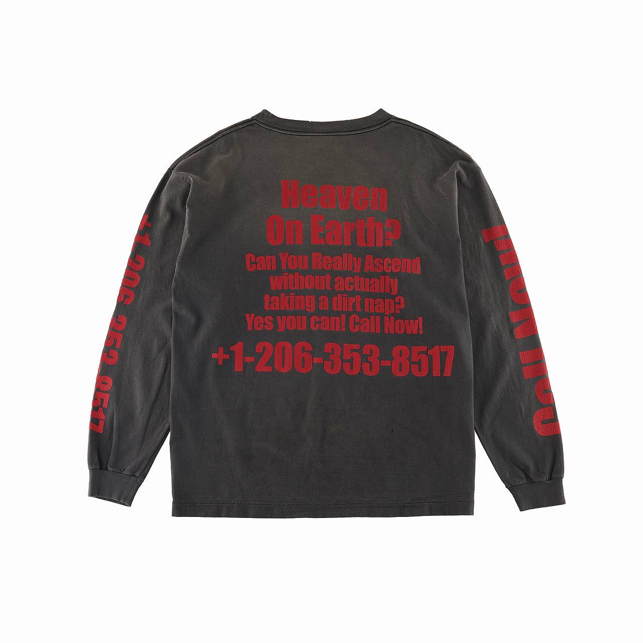 LS TEE/ST HOLLYWOOD/BLACK