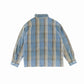 FLANNEL SHIRT/CHECK/BLUE