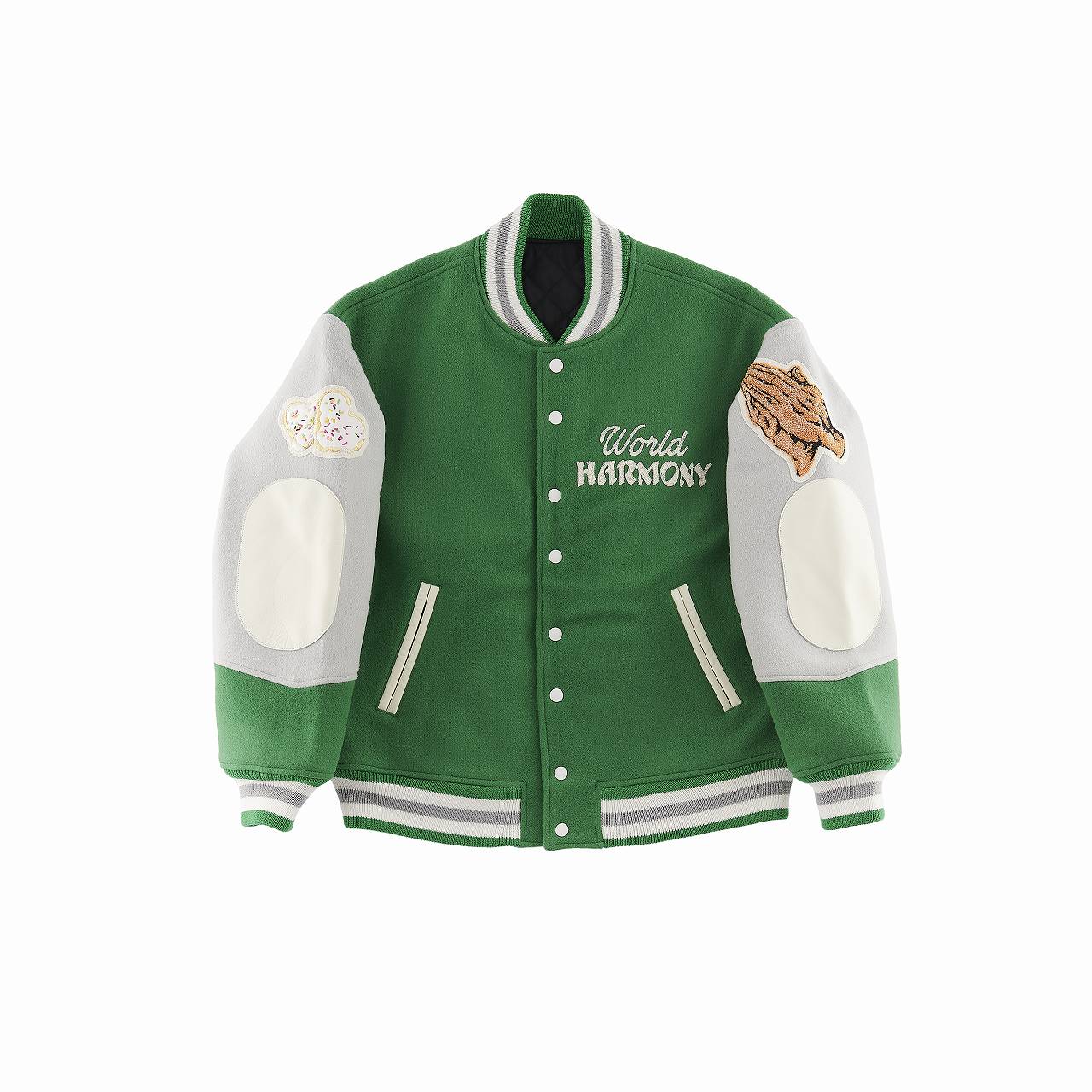 SA-VARSITY JKT/PIGEN/GREEN