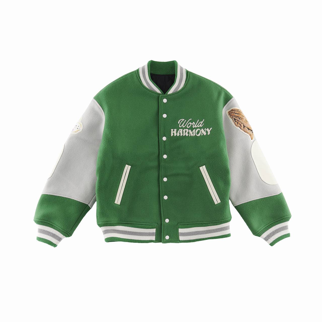 SA-VARSITY JKT/PIGEN/GREEN