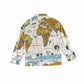 DW-PAJAMA SH/WORLD MAP/WHITE