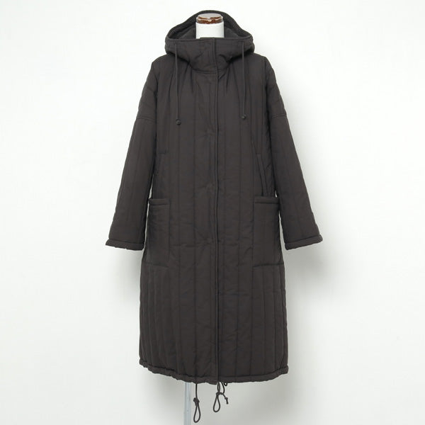 ORGANIC COTTON STRIPE QUILT MODS COAT