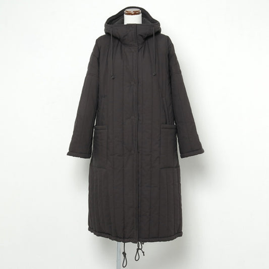 ORGANIC COTTON STRIPE QUILT MODS COAT