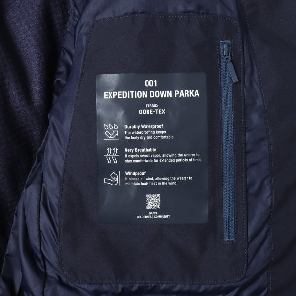 EXPEDITION DOWN PARKA GORE-TEX