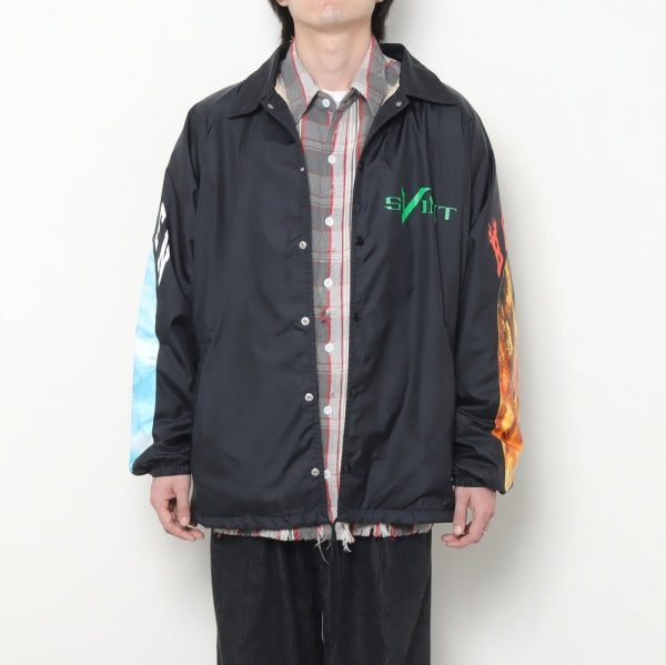 VL-COACH JACKET/SKULL/BK