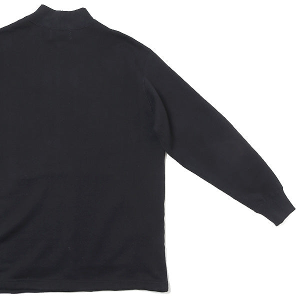 MOCK NECK ORGANIC COTTON FLEECE