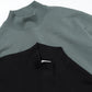 MOCK NECK ORGANIC COTTON FLEECE