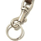 STUDDED LONG KEY RING OILED COW LEATHER
