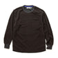 DWELLER L/S TEE WOOL T/C JERSEY