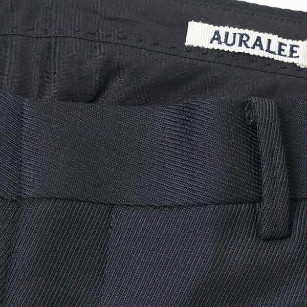 WOOL KID MOHAIR KERSEY SLACKS (A20SP03MK) | AURALEE / パンツ (MEN