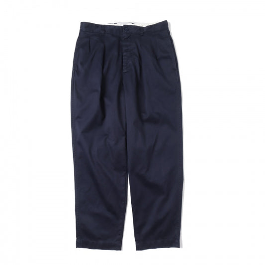 Suvin Chino Tuck Tapered Pants