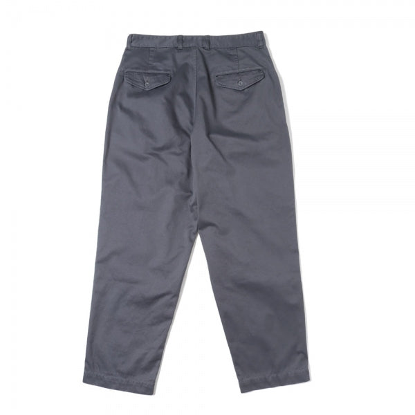 Graphpaper) Suvin Chino Tuck Tapered Pants (GM231-40178B 