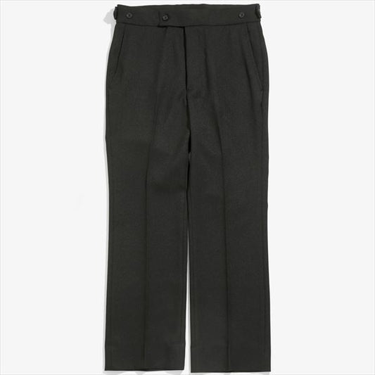 Side Tab Trouser - Poly Chambray