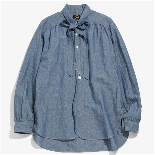 Ascot Collar EDW Shirt - C/L Chambray