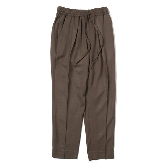 PEGTOP EASY TROUSERS SUPER100s WOOL VIYELLA