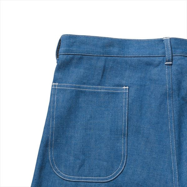 FLOWER FLARE SILHOETTE DENIM PANTS