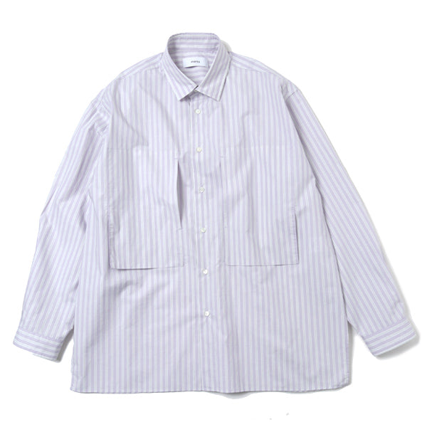 PATCH POCKET SHIRT ORGANIC COTTON TYPEWRITER