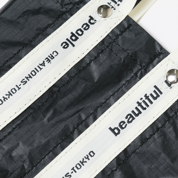 sail cloth logo tape shift bag S