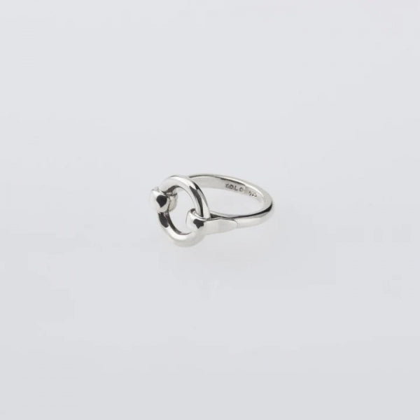 Amazon.co.jp: [ショロ ジュエリー] Circle ring シルバー L