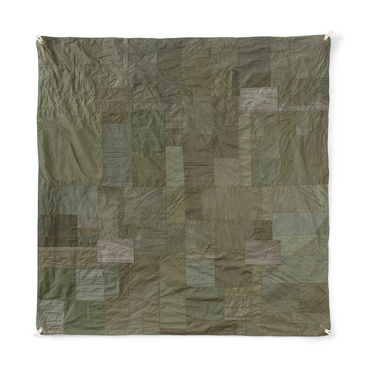 DAY BLANKET L UPCYCLED US ARMY CLOTH