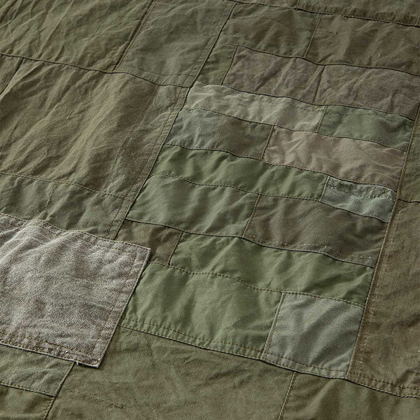 DAY BLANKET M UPCYCLED US ARMY CLOTH