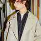 Gabardine Double Belt Trench Coat