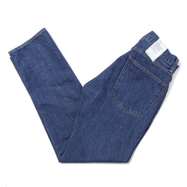 インディゴ スビンコットン 13.5oz テーパードデニム DARK BLUE