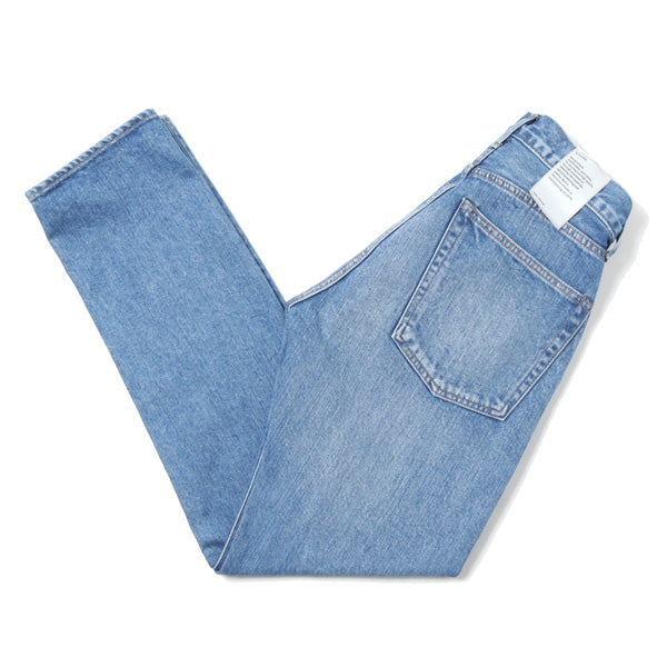 インディゴ スビンコットン 13.5oz テーパードデニム MEDIUM BLUE