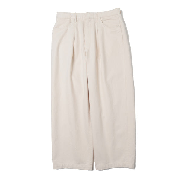 One-tuck Wide Tapered Pants(14ozムラ糸デニム) (FR0201-M4009