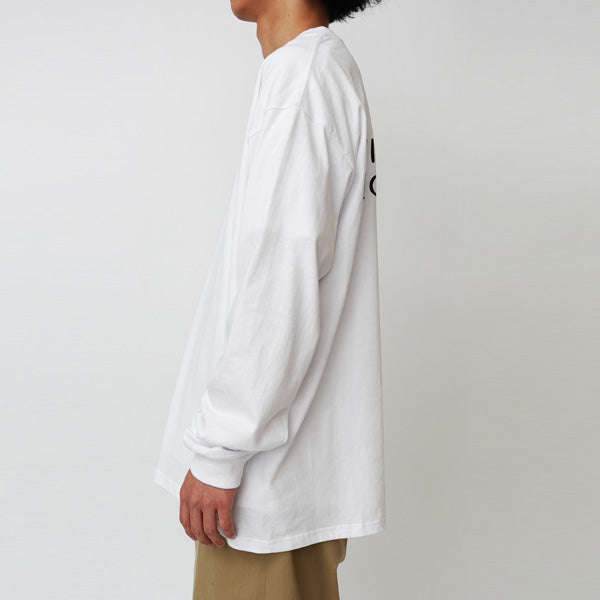 UP+N L/S T-SHIRT "LOGO"