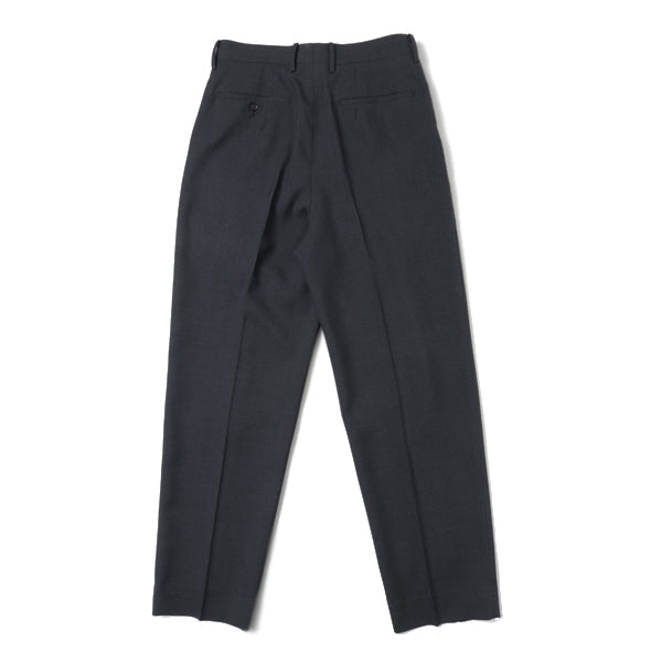 AURALEE WASHABLE WOOL TROPICAL SLACKS | nate-hospital.com