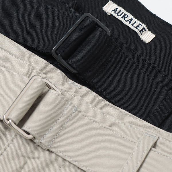 HARD TWIST FINX HEAVY CHINO BELTED PANTS (A22SP01OC