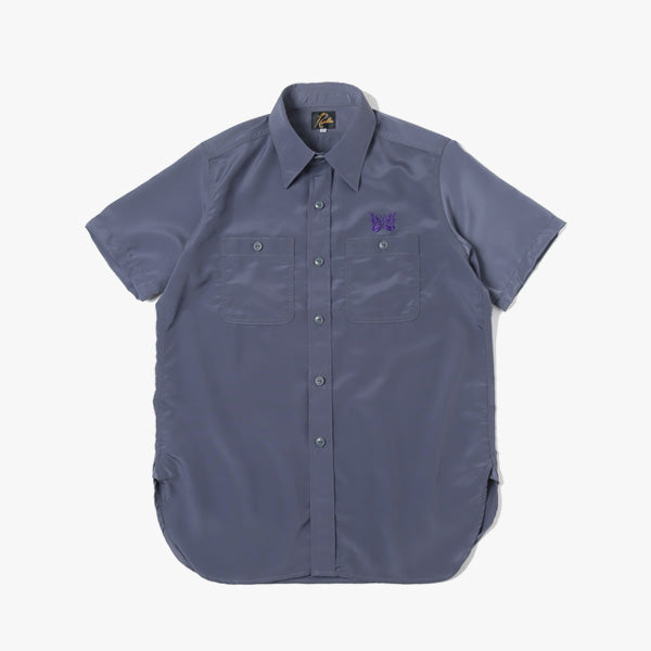 S/S Work Shirt - Poly Cloth