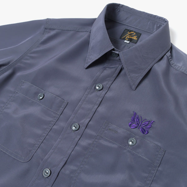 S/S Work Shirt - Poly Cloth