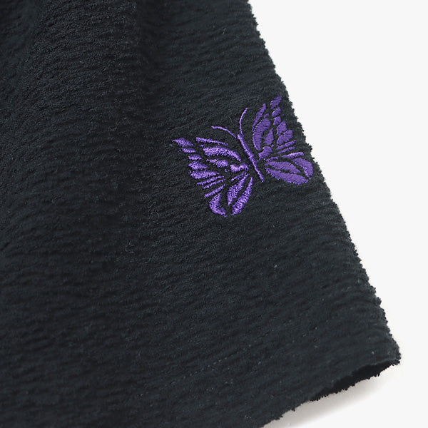 S/S Mock Neck Tee - Cotton Pile Jersey