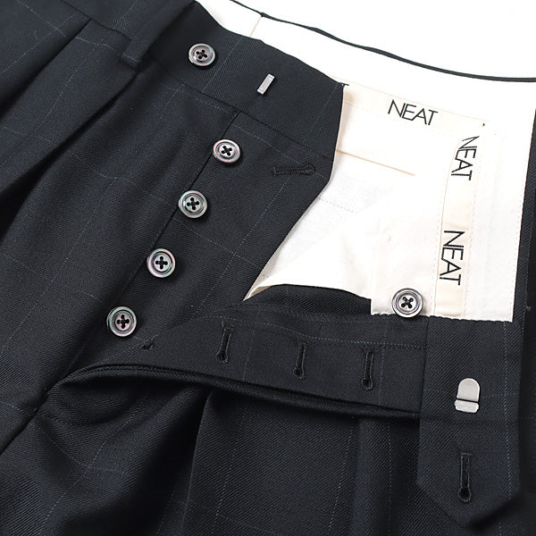 T/W SERGE WINDOW PANE WIDE