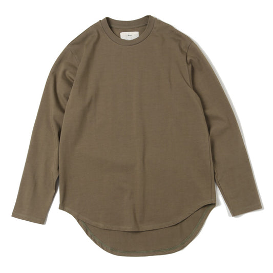 Round Hem Long Sleeves Tee