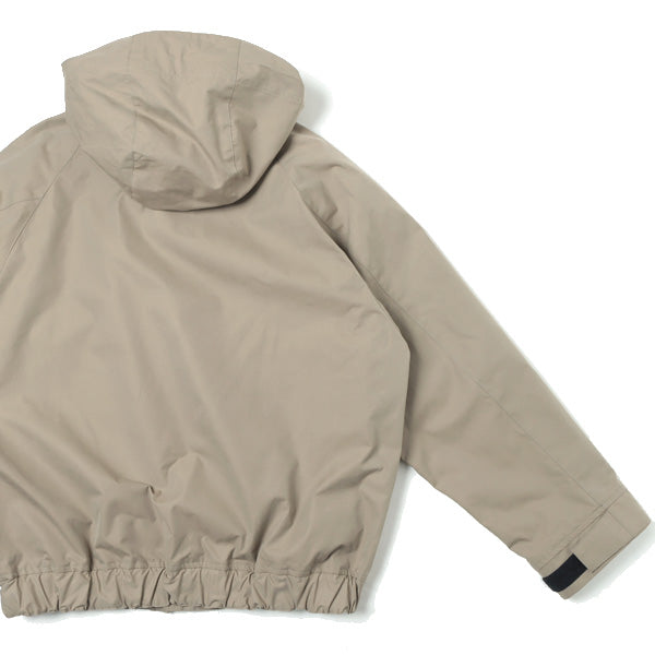 HOODED HUNTER JACKET ORGANIC COTTON WEATHER CLOTH