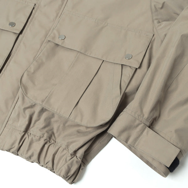 HOODED HUNTER JACKET ORGANIC COTTON WEATHER CLOTH