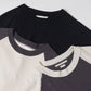 C/Silk Nep Baseball Raglan Tee